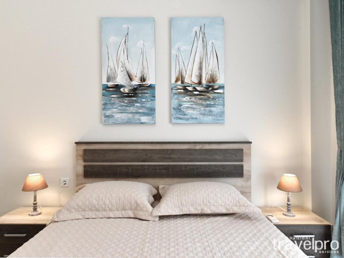 Marianthi Apartment By Rentalspro Services - Nea Moudania Halkidiki Ngoại thất bức ảnh