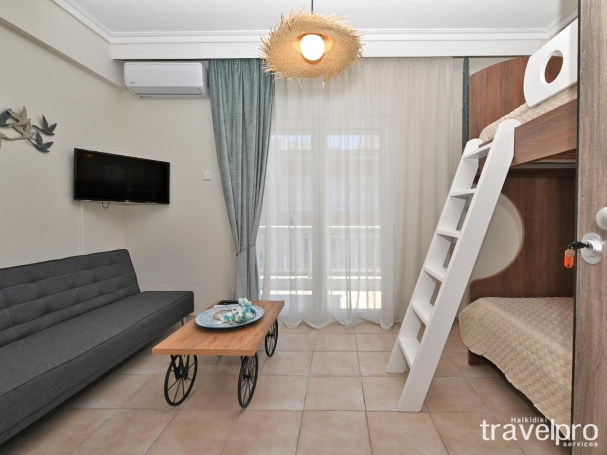 Marianthi Apartment By Rentalspro Services - Nea Moudania Halkidiki Ngoại thất bức ảnh
