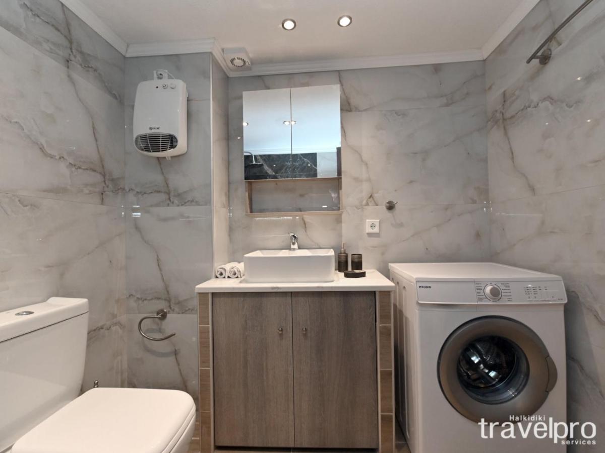 Marianthi Apartment By Rentalspro Services - Nea Moudania Halkidiki Ngoại thất bức ảnh
