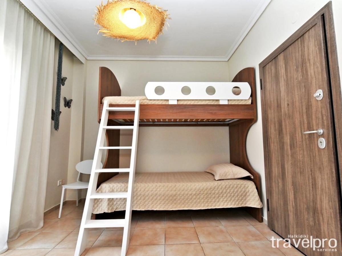 Marianthi Apartment By Rentalspro Services - Nea Moudania Halkidiki Ngoại thất bức ảnh