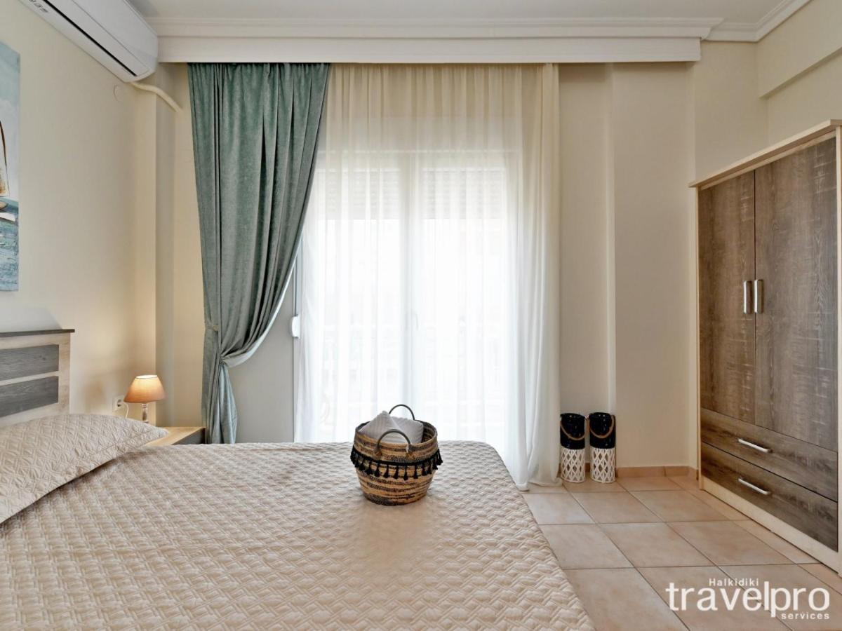 Marianthi Apartment By Rentalspro Services - Nea Moudania Halkidiki Ngoại thất bức ảnh
